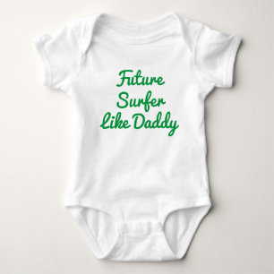 Body Le futur surfeur comme le costume de bébé papa
