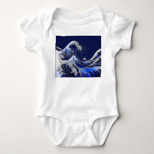 Body Le Grand Hokusai Wave chrome fibre de carbone Déco