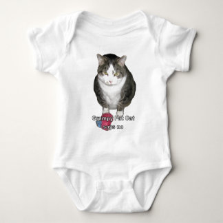 Body Le gros chat grincheux indique non