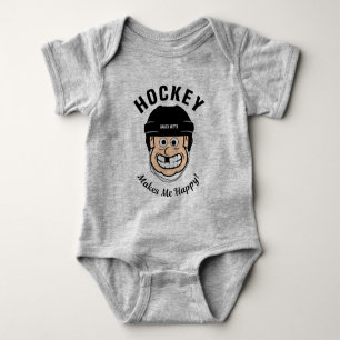 Body Le Hockey Me Rend Joyeux Joueur De Hockey Drôle