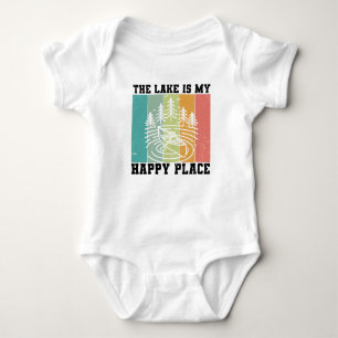 Body Le lac est mon Happy Place Distressed Lac Vintage