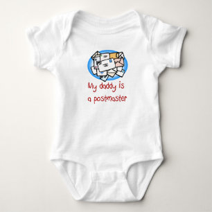 Body Le papa est un T-shirt de bébé de receveur des