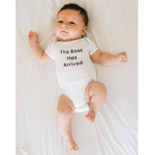 Body Le Patron Est Arrivé Bodysuit Bébé
