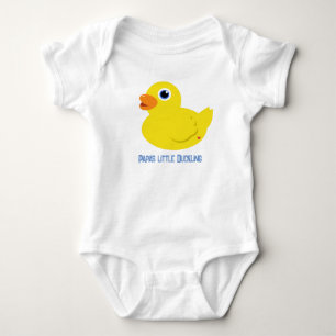 Body Le petit costume de bébé Duckling (bleu) de Papa