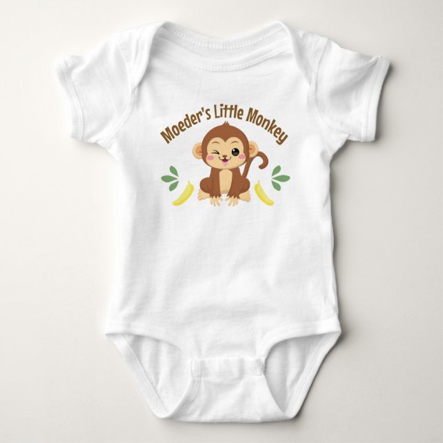 Body Le petit singe de Moeder (Devant)