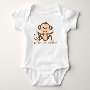 Body le petit singe de papa drôle ajouter du texte