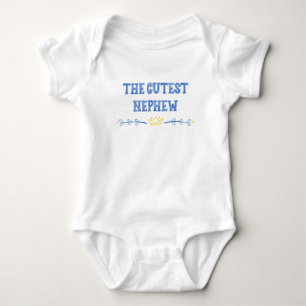 Body Le plus beau bébé neveu garçon bleu tante oncle ca