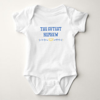 Body Le plus beau bébé neveu garçon bleu tante oncle ca