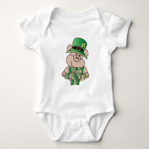 Body Le porc vert du jour heureux de St Patrick !