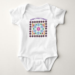 BODY LE PREMIER BODYSUIT DE BÉBÉ DIWALI RANGOLI