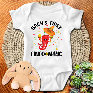 Body Le premier Cinco de Mayo de bébé