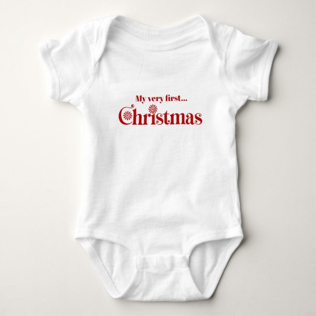 Body Le premier Noël du bébé (Devant)