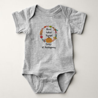 Body Le premier thanksgiving Onsie du bébé