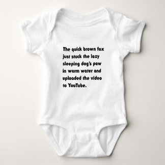 Body Le Renard Brun Rapide Vient de... T-Shirt Pangram