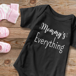 Body Le texte blanc personnalisé de maman Unisex person