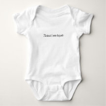 légende naturelle Baby Jersey Bodysuit
