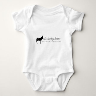 Body Les ânes errants Logo blanc Dames T Shirt L