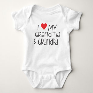 Body Les chemises de Lil I aiment ma grand-maman et