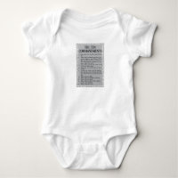 Les Dix Commandements Bible Unisex