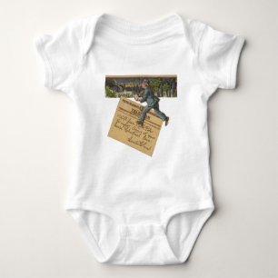 Body Lettre de Noël Père Noël vintage