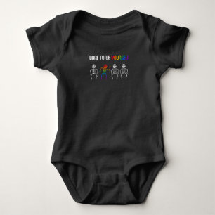 Body LGBT Pride droits égaux Arc-en-ciel coloré