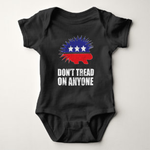 Body Libertarian Porcupine logo Don't Tread on Anyone