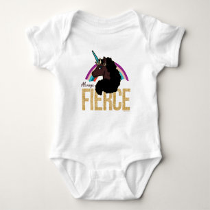 Body Licorne Afro Magique - Toujours Féroce