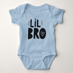 Body LIL BRO BABY moderne gras amusant type scandi
