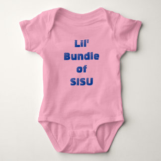 Body Lil' Bundle of SISU Baby One-Piece (rose)