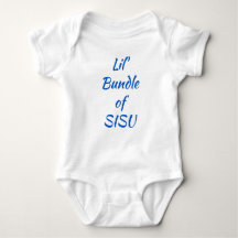 Lil' Bundle of SISU Finland Baby One Piece