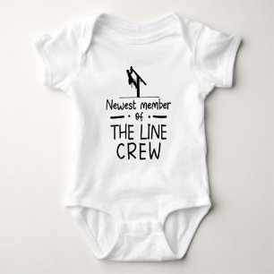 Body Lineworker Baby - Nouveau membre de l'équipe de li