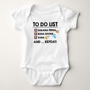 Body Liste des choses à faire pour bébés Desi! (Mang