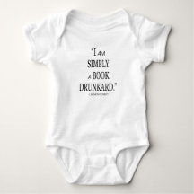 Literary Baby Book Drunkard Reader