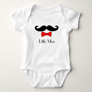 Body Little Man Mustache et Bowtie Funny