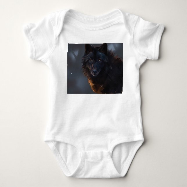 Body Loup noir (Devant)