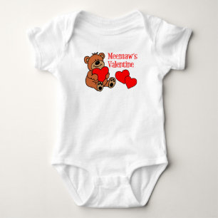 Body L'ours de la Saint-Valentin de Meemaw