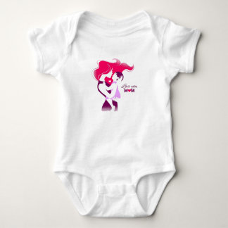 Body "Love You Mom - Mignonne & coeur Mère's Day Desi