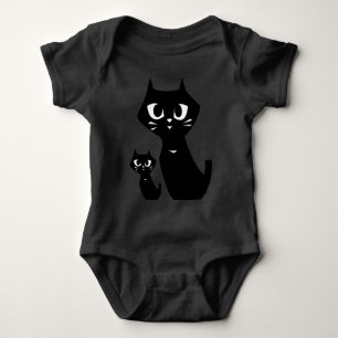 Body Lucky Black Cats sourire