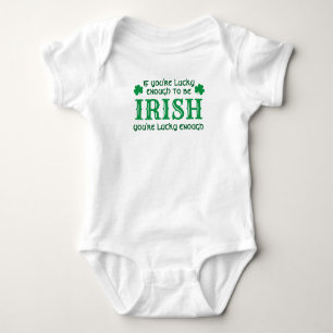 Body Lucky Irish Baby   T-shirt Jour de la Saint Patric