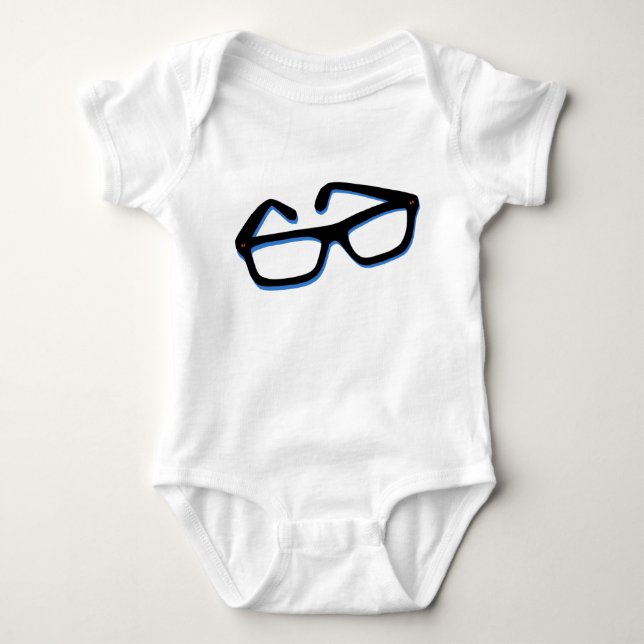 Body Lunettes Nerd cool (Devant)