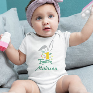 Body Ma 1ère 1ère Cute de Pâques personnalisée