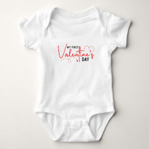 Body Ma 1ère chemise de bébé pour la Saint-Valentin