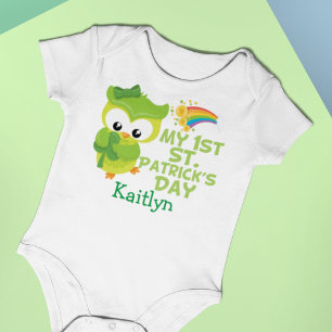 Body Ma 1ère chouette de la Saint Patrick