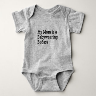 Body Ma maman est un Babywearing Badass - police noire