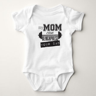 Body "Ma maman peut banc à presse onsiee de bébé de