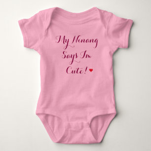 Body Ma Ninang dit que je suis mignon !