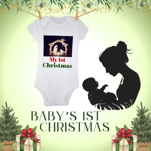 Body Ma première crèche de Noël