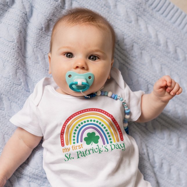 Body Ma première St. Patrick's Day Rainbow (Créateur téléchargé)