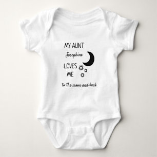 Body Ma tante m'aime à la lune et le bébé de retour