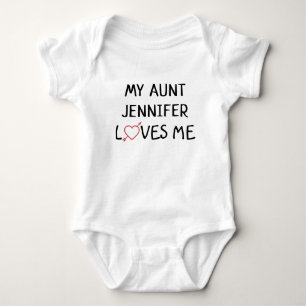 Body Ma tante M'Aime Coeur Niece Nephew